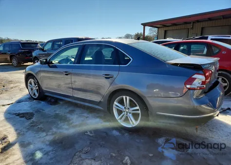 2013 Volkswagen Passat Sel из США, поврежденный, VIN 1VWCN7A37DC045308